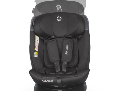 Scaun auto iSize 40-150 cm Coccolle Atira Diamond black - Img 3