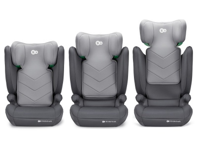 SCAUN AUTO KINDERKRAFT I-SPARK, I-SIZE 100-150 CM, GREY - Img 3