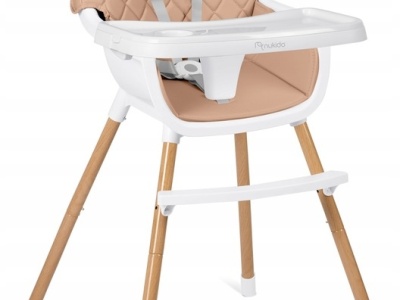 Scaun de masa reglabil, multifunctional, 3in1, pliabil, inaltime reglabila, tava detasabila, Nukido, Lilo, Roz - Img 2