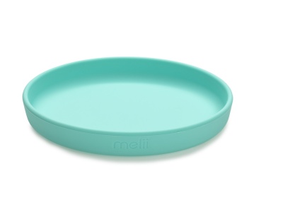 SET 3 RECIPIENTE SILICON HRANA BEBE, MELII, BLUE&LIME&MINT - Img 2