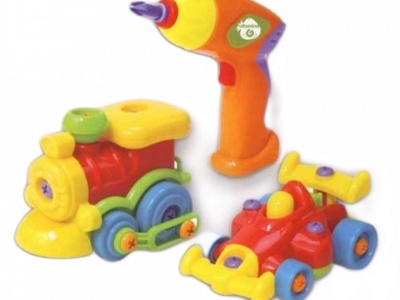 Set de asamblare cu sunete, 2 in 1, Vitamina G - Img 1