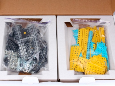 Set de construit metalic, TechnoK, aeronava avion Mriya, 1110 piese - Img 4