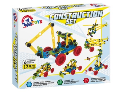 Set de construit vehicule, TechnoK, 6 modele, 139 de piese - Img 2