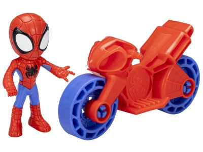 SPIDERMAN SET MOTOCICLETA SI FIGURINA SPIDEY 6CM - Img 4