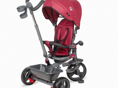 Tricicleta multifunctionala Coccolle Primo Magenta - Img 6
