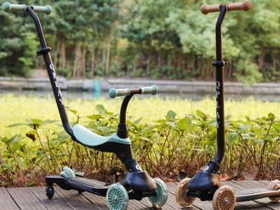 Trotineta multifunctionala 6in1 Qplay Sema EVO Verde - Img 14