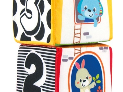 WINFUN SET 4 CUBURI STIVUIBILE DIN MATERIAL TEXTIL - Img 2