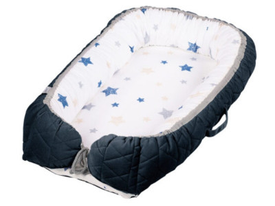 Baby Nest Klups Albastru Marin V105 - Img 1