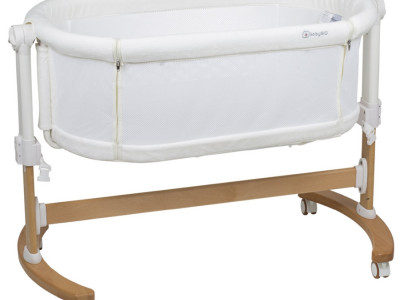 BabyGo - Patut co-sleeper 2 in 1 Amila, Creme - Img 1
