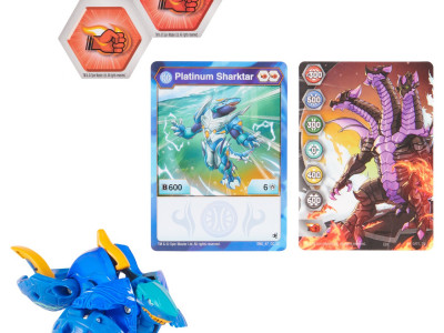 BAKUGAN S5 PLATINUM SHARKTAR - Img 1