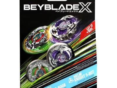 BEYBLADE X PACHET DUO YELL KONG 3-60GB SI HELM KNIGHT 5-80T - Img 1
