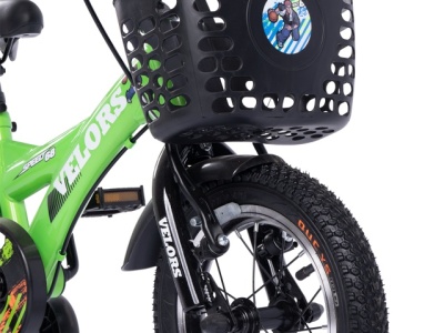 Bicicleta Copii 3-5 ani Velors V1401A 14", verde - Img 8