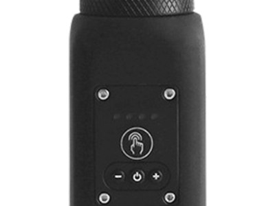 Far/Lanterna 2 in1, incarcare USB, lumina LED 250 lm si sonerie 110 Db, negru - Img 4