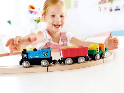 HAPE TREN MARFAR CU DOUA VAGOANE - Img 3