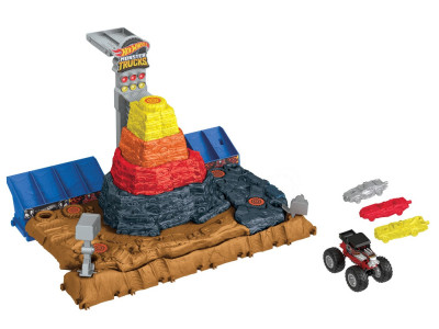 HOT WHEELS MONSTER TRUCKS ARENA SMASHERS BONE SHAKER ARENA ULTIMATE CRUSH - Img 1