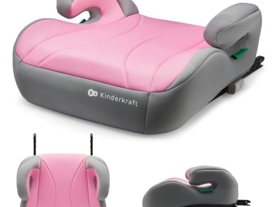INALTATOR AUTO KINDERKRAFT BOOST, I-SIZE 135-150 CM, ROSE PINK - Img 2