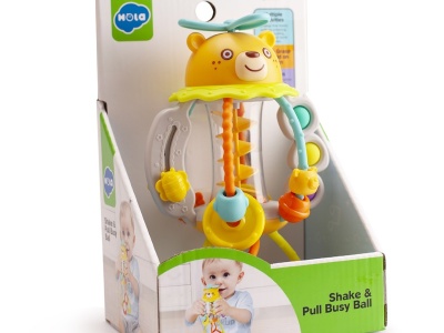 JUCARIE SENZORIALA PENTRU BEBE SCUTURA SI TRAGE - Img 1