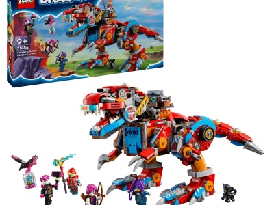 LEGO DREAMZZZ DINOZAURUL ROBOT C REX AL LUI COOPER 71484 - Img 4