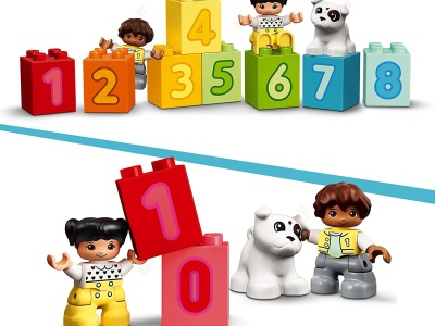 LEGO DUPLO PRIMUL MEU TREN CU NUMERE - INVATA SA NUMERI 10954 - Img 4