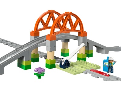 LEGO DUPLO SET DE EXTINDERE POD CU SINE DE CALE FERATA 10426 - Img 2