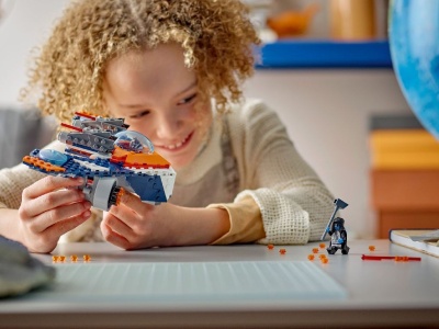 LEGO SUPER HEROES AVIONUL DE LUPTA AL LUI ROCKET VS RONAN 76278 - Img 3