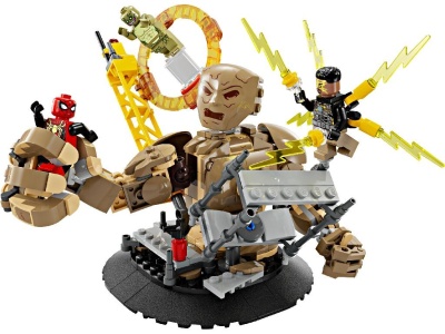 LEGO SUPER HEROES OMUL PAIANJEN VS SANDMAN BATALIA FINALA 76280 - Img 2