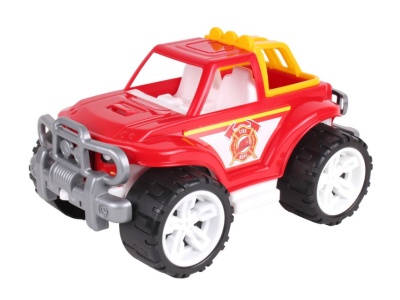 Masinuta de pompieri SUV 4x4 TechnoK, in cutie - Img 2