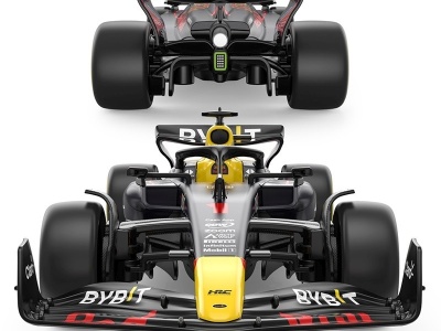 MASINUTA METALICA RED BULL FORMULA 1 RB19 SCARA 1 LA 24 - Img 4