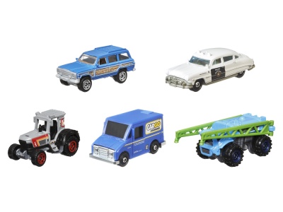 MATCHBOX SET 5 MASINUTE METALICE MBX COUNTRYSIDE II SCARA 1:64 - Img 2