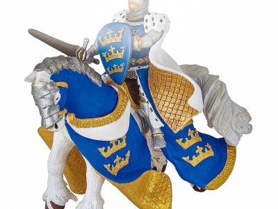 PAPO FIGURINA CALUL REGELUI ARTHUR ALBASTRU - Img 2