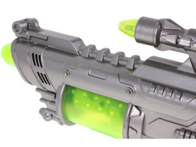 Pistol pentru copii cu sunete si lumini Galaxy Force, Malplay - Img 4