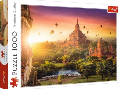 PUZZLE TREFL 1000 TEMPLU BURMA - Img 1