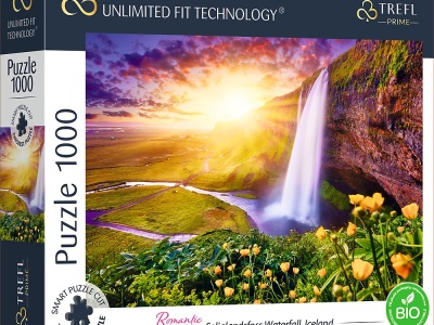 PUZZLE TREFL UFT 1000 CASCADA SELJALANDSFOSS ISLANDA - Img 1