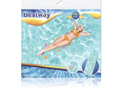 Saltea gonflabila Bestway 43014, 188 x 71 cm, albastru - Img 3