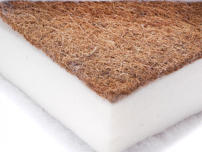 Saltea Sensillo LUXE Cocos-Spuma-Cocos 120x60x11 cm cu Aloe Vera - Img 2
