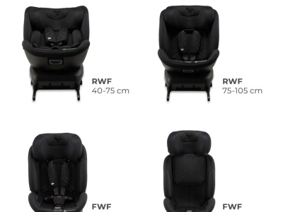 SCAUN AUTO KINDERKRAFT XPEDITION 3 I-SIZE 40-150 CM, BLACK - Img 10