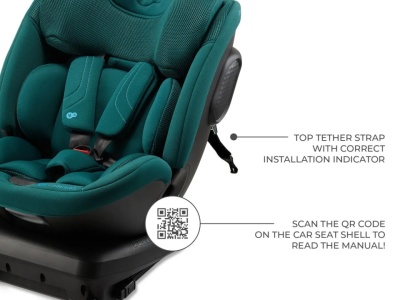SCAUN AUTO KINDERKRAFT XPEDITION 3 I-SIZE 40-150 CM, GREEN - Img 16