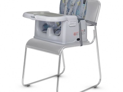 Scaun de luat masa multifunctional Coccolle Ziti Grey Stars - Img 9