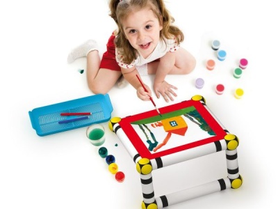 Set de constructie Quercetti Tube System, 120 piese - Img 2