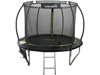 Trambulina pentru copii Sport Max 305 cm / 10ft – Negru/Verde - Img 1