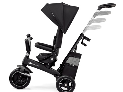 TRICICLETA KINDERKRAFT EASYTWIST, BLACK - Img 3