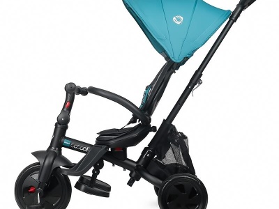 Tricicleta multifunctionala Coccolle Alegra Turquoise tide - Img 3