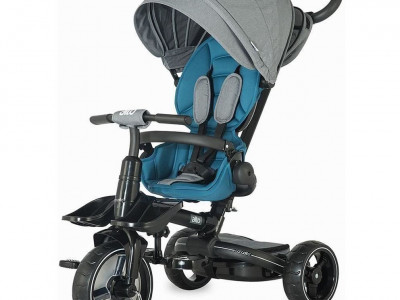 Tricicleta multifunctionala COCCOLLE Alto albastru - Img 1