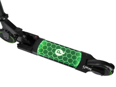 Trotineta LED QPlay Honeycomb Verde - Img 4