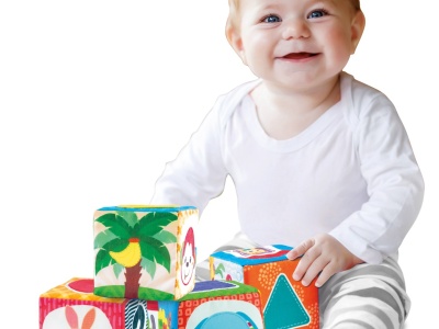 WINFUN SET 4 CUBURI STIVUIBILE DIN MATERIAL TEXTIL - Img 3