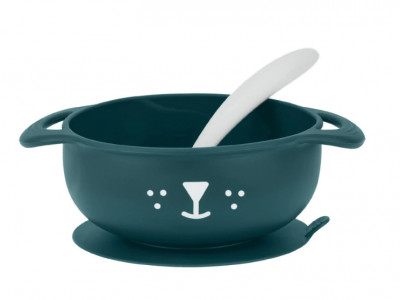 Babymoov - Set de hranire Taste' ISY din silicon, Catelus - Img 1