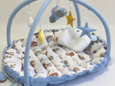 Babynest 2 in 1 MyKids 0726 Blue - Img 2