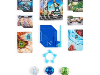 BAKUGAN STARTER PACK HAMMERHEAD VENTRI SMOKE - Img 2