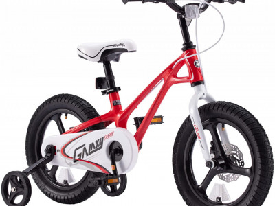 Bicicleta Copii 4-6 ani Galaxy G1601C 16", Rosu/Alb - Img 1