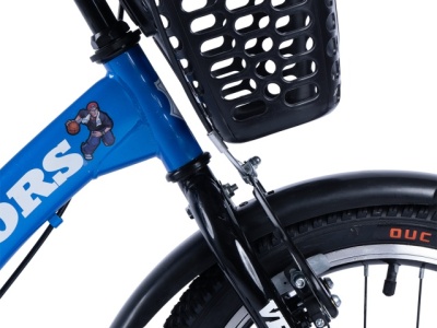 Bicicleta Copii 4-6 ani Velors V1601A 16", Albastru - Img 5